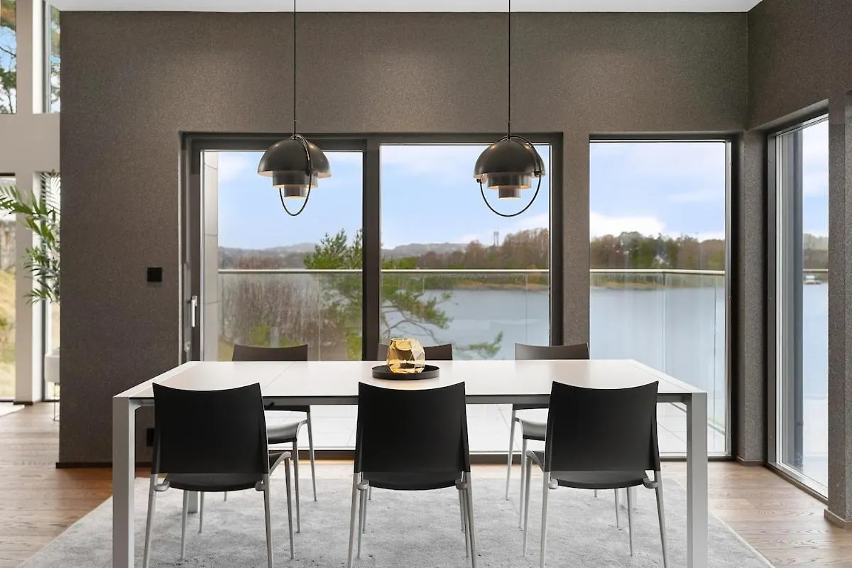 High-End Villa With Private Rooftop And Sea Line Bergen Norwegen