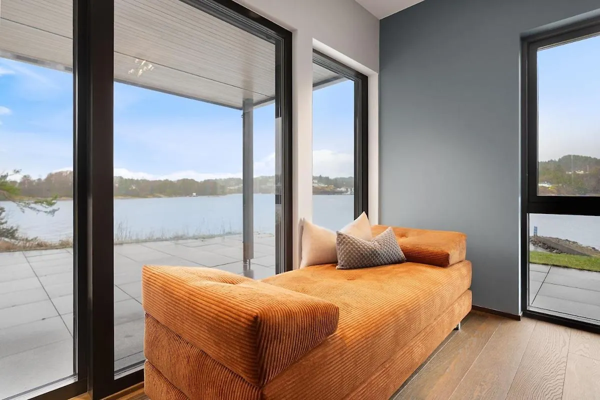 High-End Villa With Private Rooftop And Sea Line Bergen