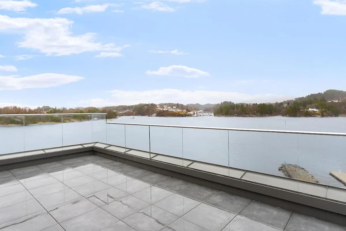 High-End Villa With Private Rooftop And Sea Line Bergen Norwegen